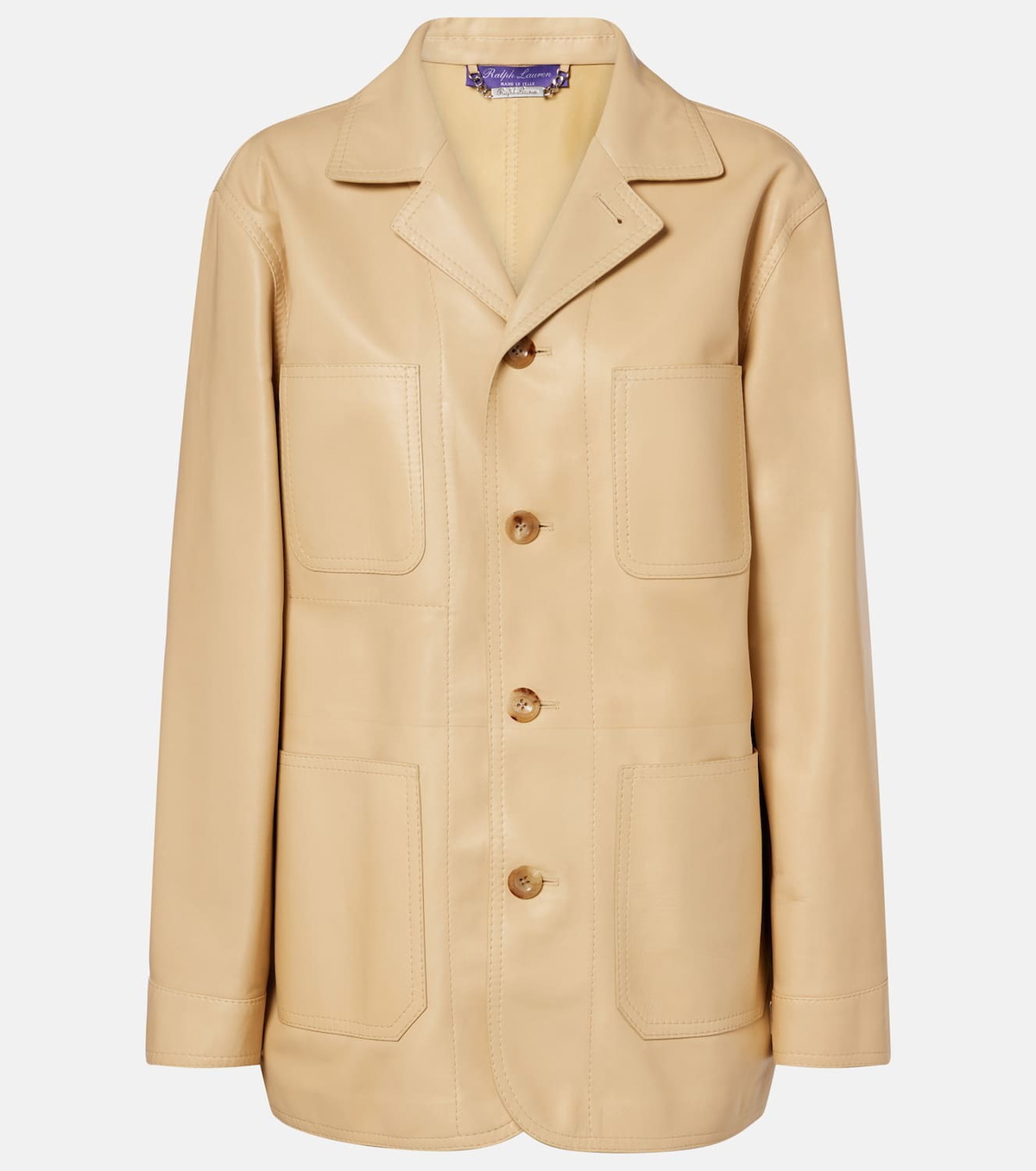 Ralph Lauren Collection Adrianna leather jacket