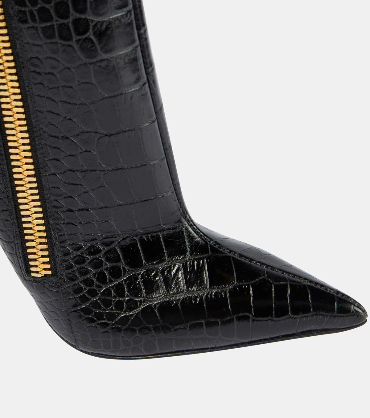 Crocodile effect ankle on sale boots