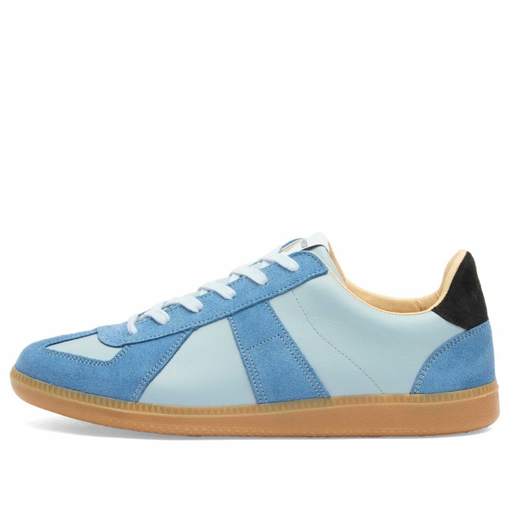 Photo: Novesta Men's GAT Leather Sneakers in Blue