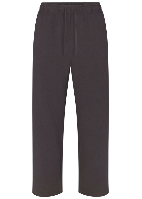Photo: Skims Straight-leg Jersey Trousers Brown