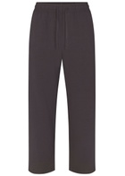 Skims Straight-leg Jersey Trousers Brown