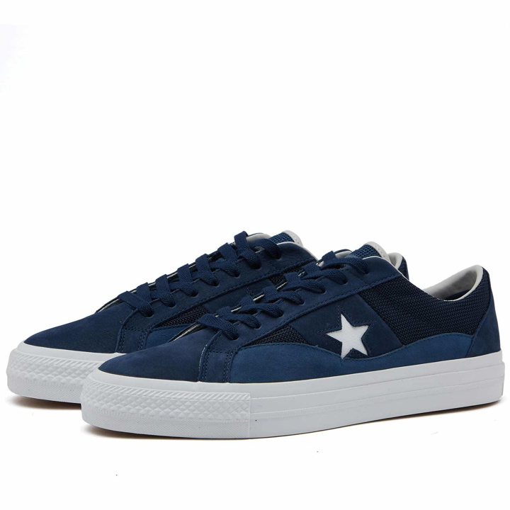 Photo: Converse x Alltimers One Star Pro Sneakers in Midnight Navy
