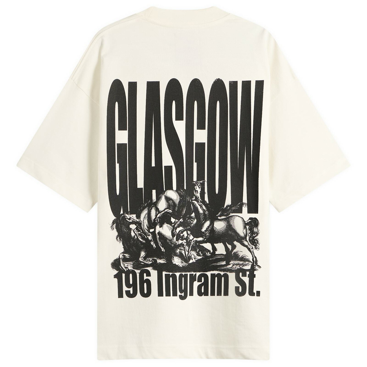 END. Glasgow T-Shirt in Ecru