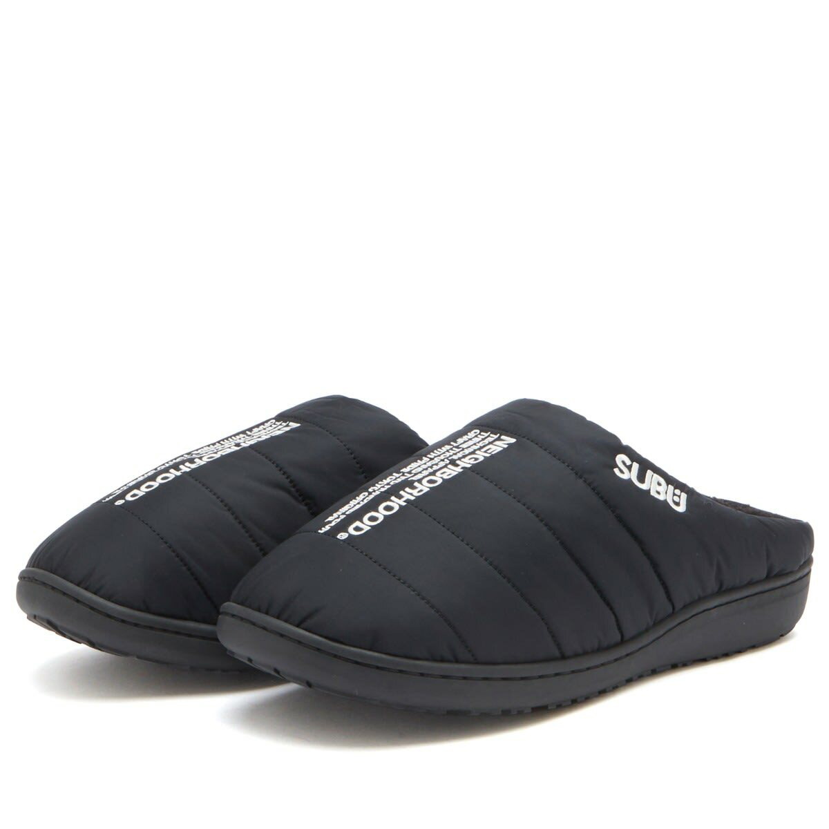 NEIGHBORHOOD×SUBU Neighborhood Men's x Nanga x Subu Winter Sandals in Black Neighborhood