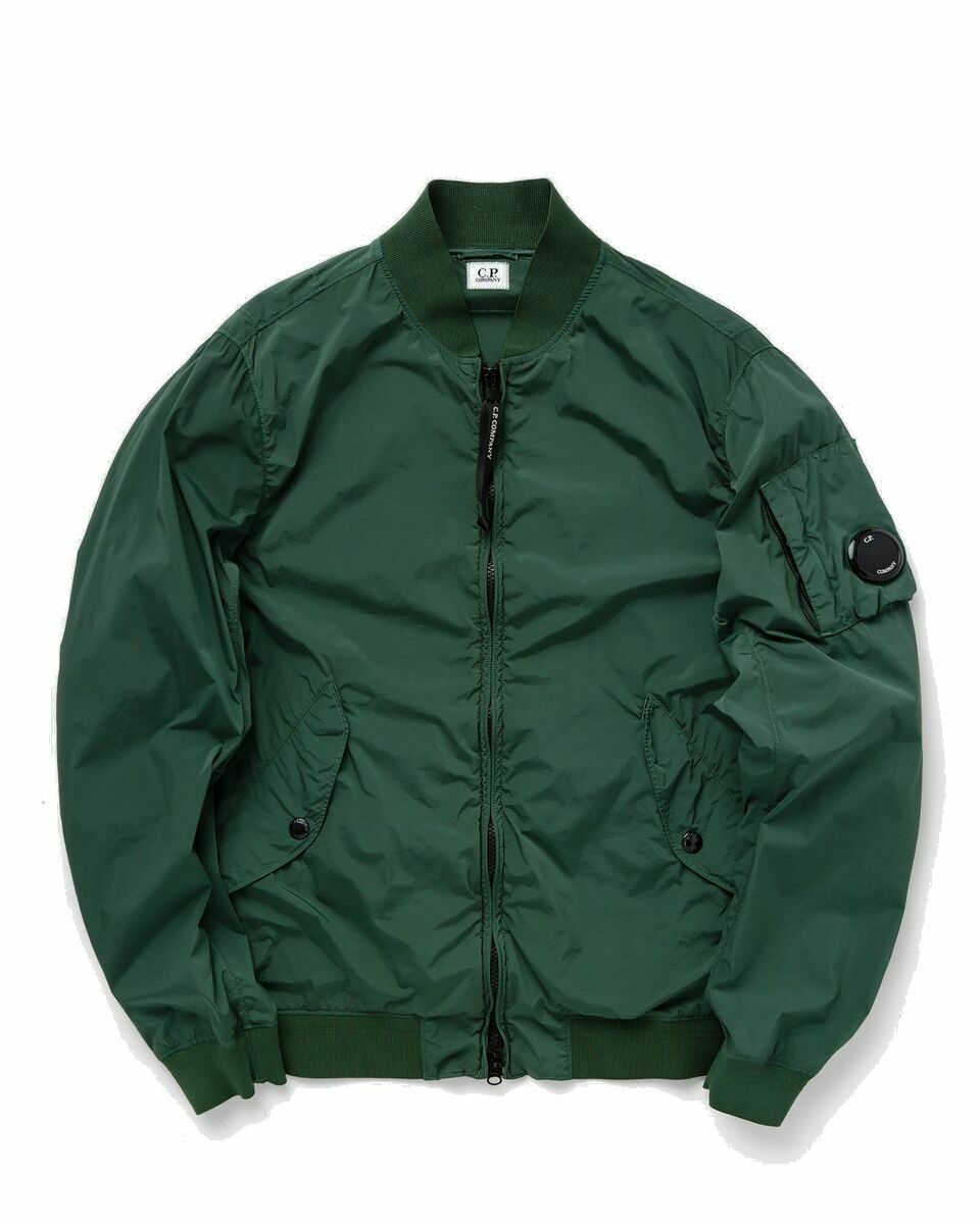 Photo: C.P. Company Nycra R Outerwear   Short Jacket Green - Mens - Bomber Jackets