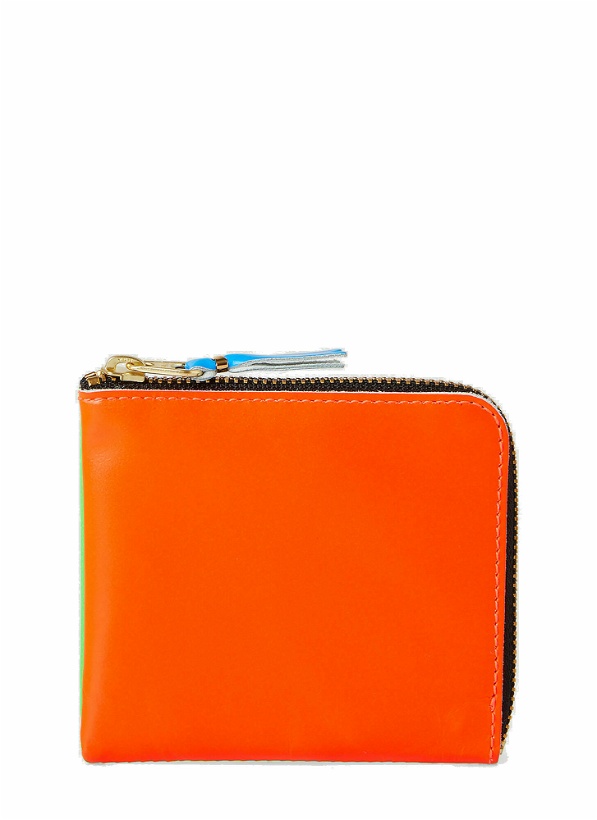 Photo: Fluo Zip Wallet in Orange