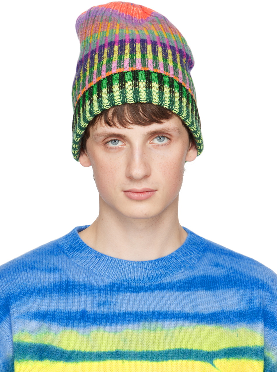 The Elder Statesman Multicolor Parker Beanie The Elder Statesman