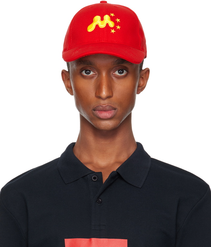 Photo: Mowalola Red 'Chi' Cap