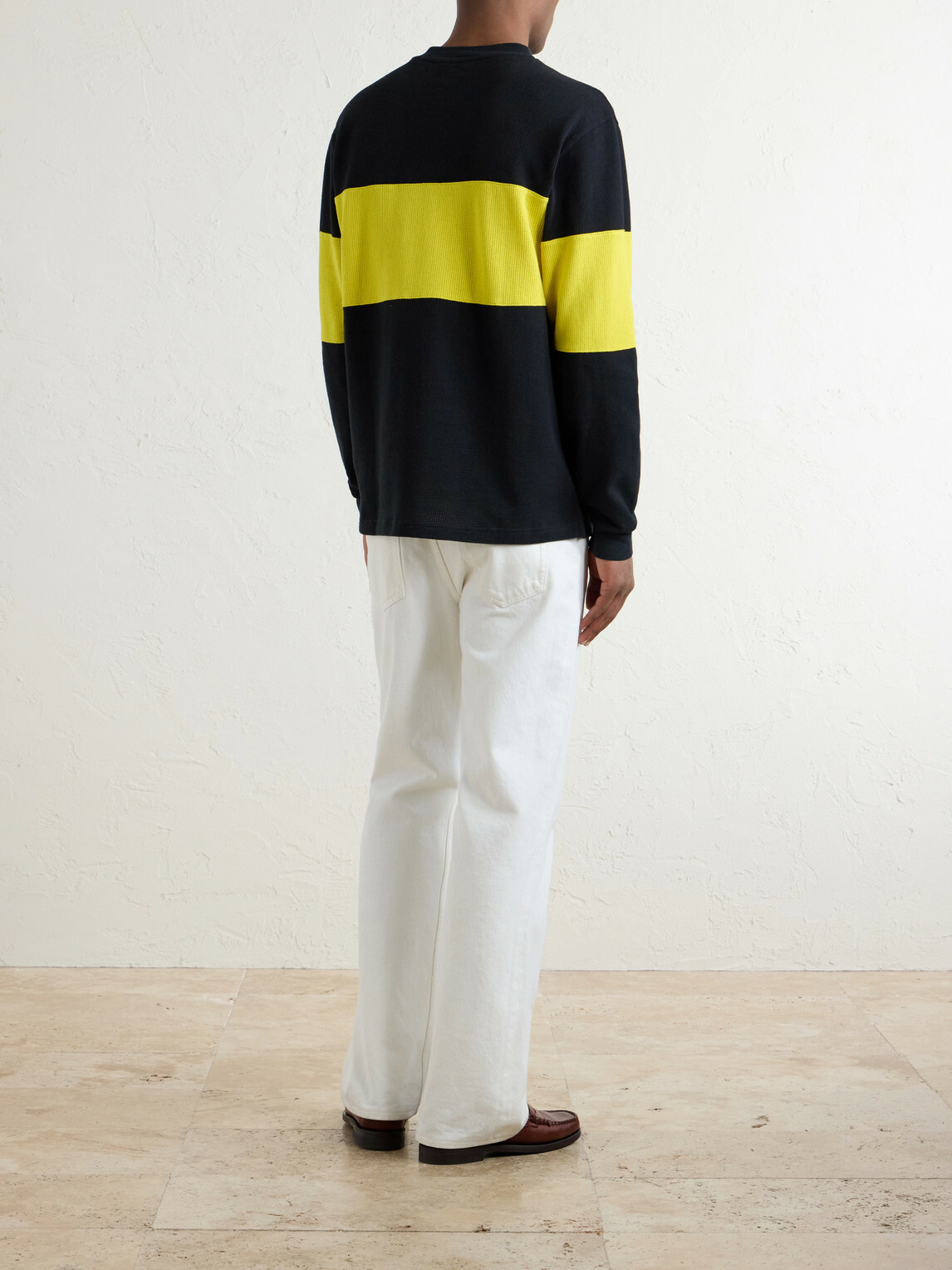 Aimé Leon Dore - Rally Logo-Print Cotton Sweater - Black