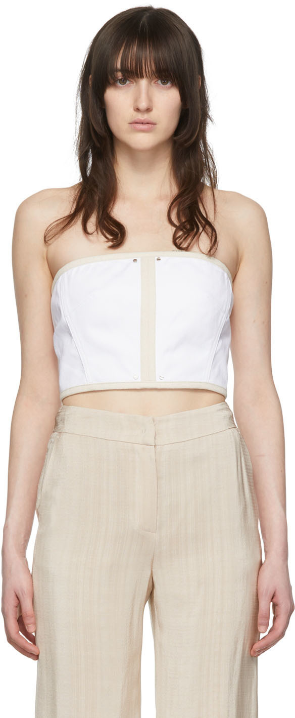 KIMHĒKIM White Carrie Camisole KIMHĒKIM