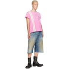 424 Pink Capped Thermal T-shirt