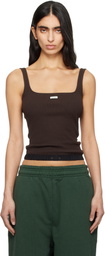 Entire Studios Brown Lounge Tank Top