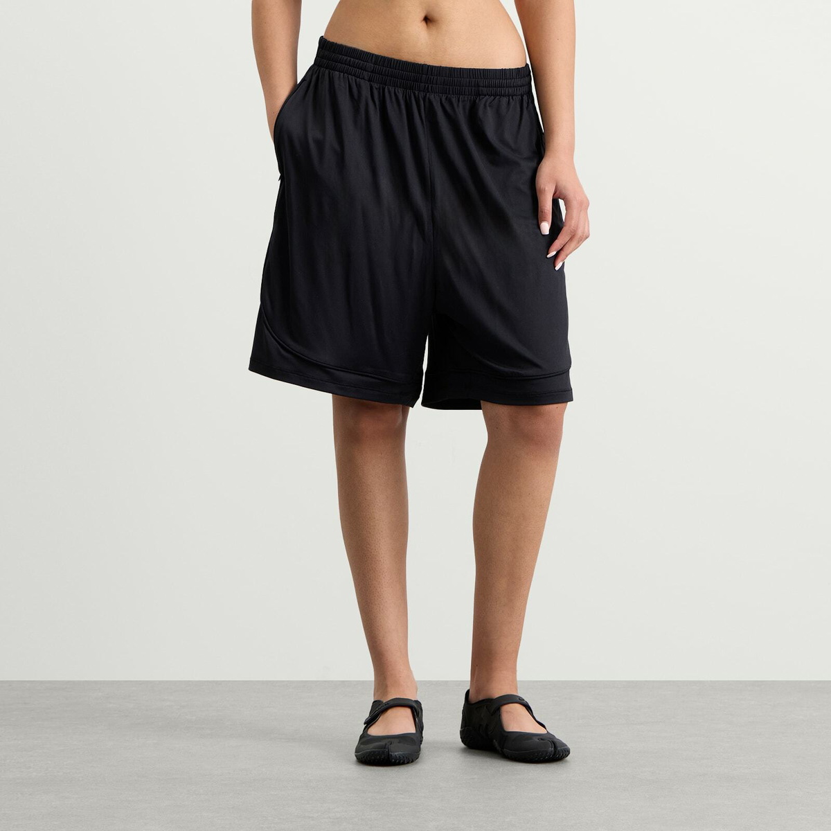 Nike Women's x SKIMS Airy Relaxed Short in Obsidian