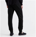 RAG & BONE - Gibson Slim-Fit Tapered Cotton-Jersey Sweatpants - Black
