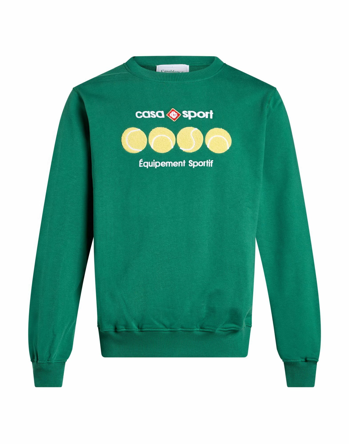 Casablanca Mens Sweatshirt in Green
