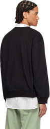 Dries Van Noten Black Oversized Sweatshirt