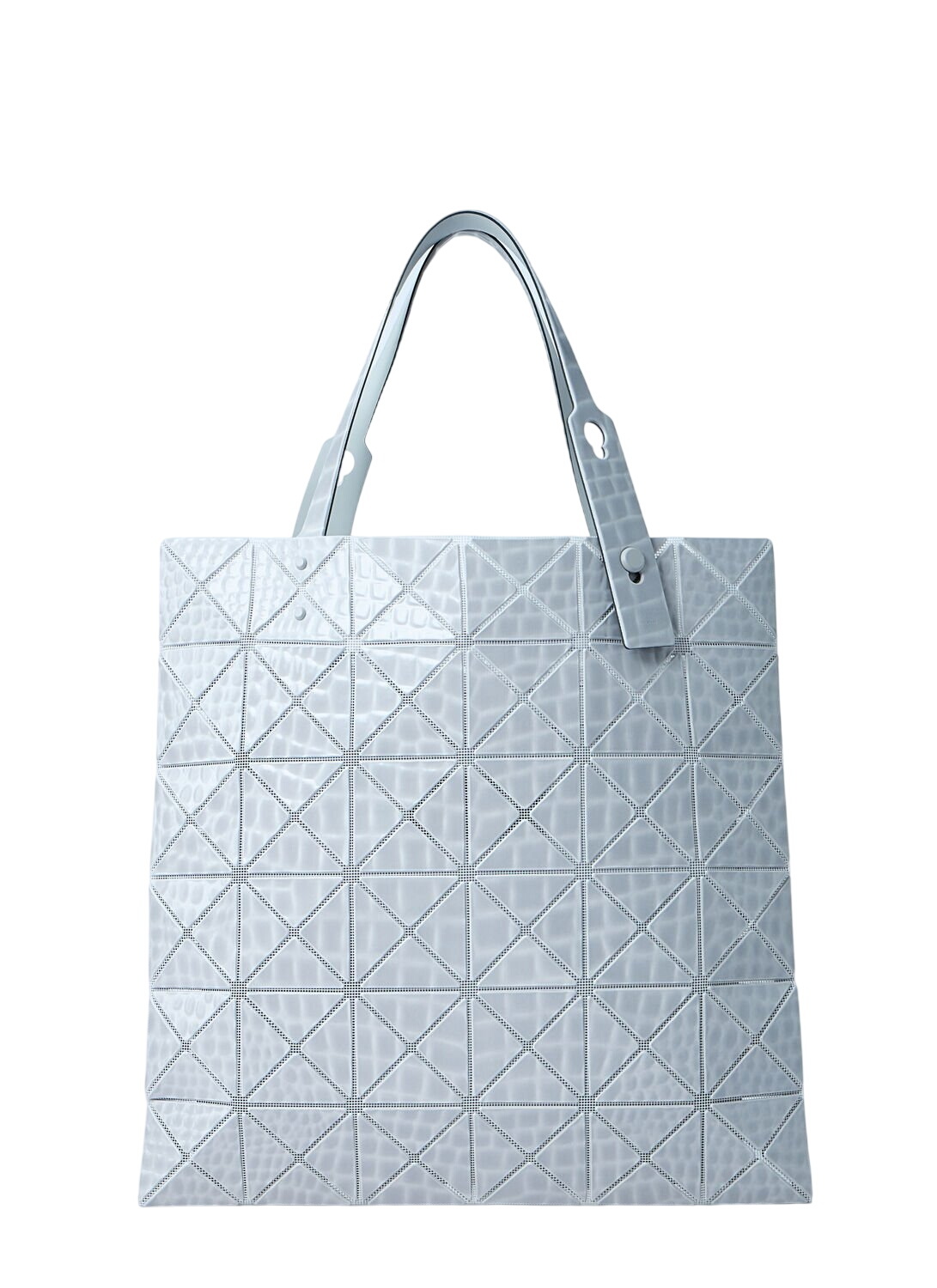BAO BAO ISSEY MIYAKE Silver Carton Bag Bao Bao Issey Miyake