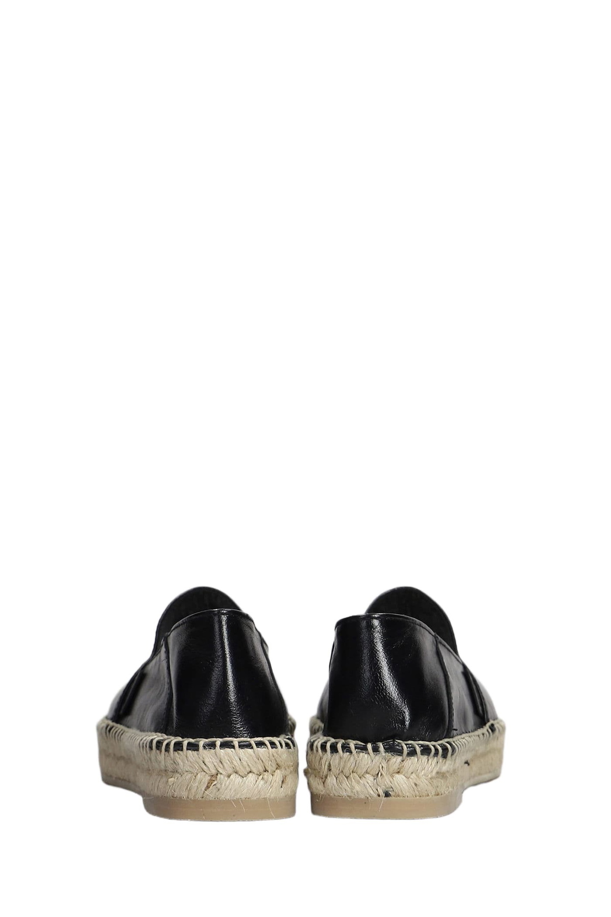 Ami Alexandre Mattiussi Espadrilles In Black Leather