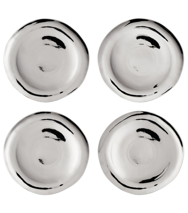 Photo: Bitossi Set of 4 porcelain dinner plates