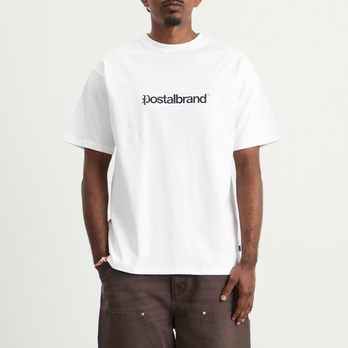 POSTAL Men's Headline T-Shirt in White