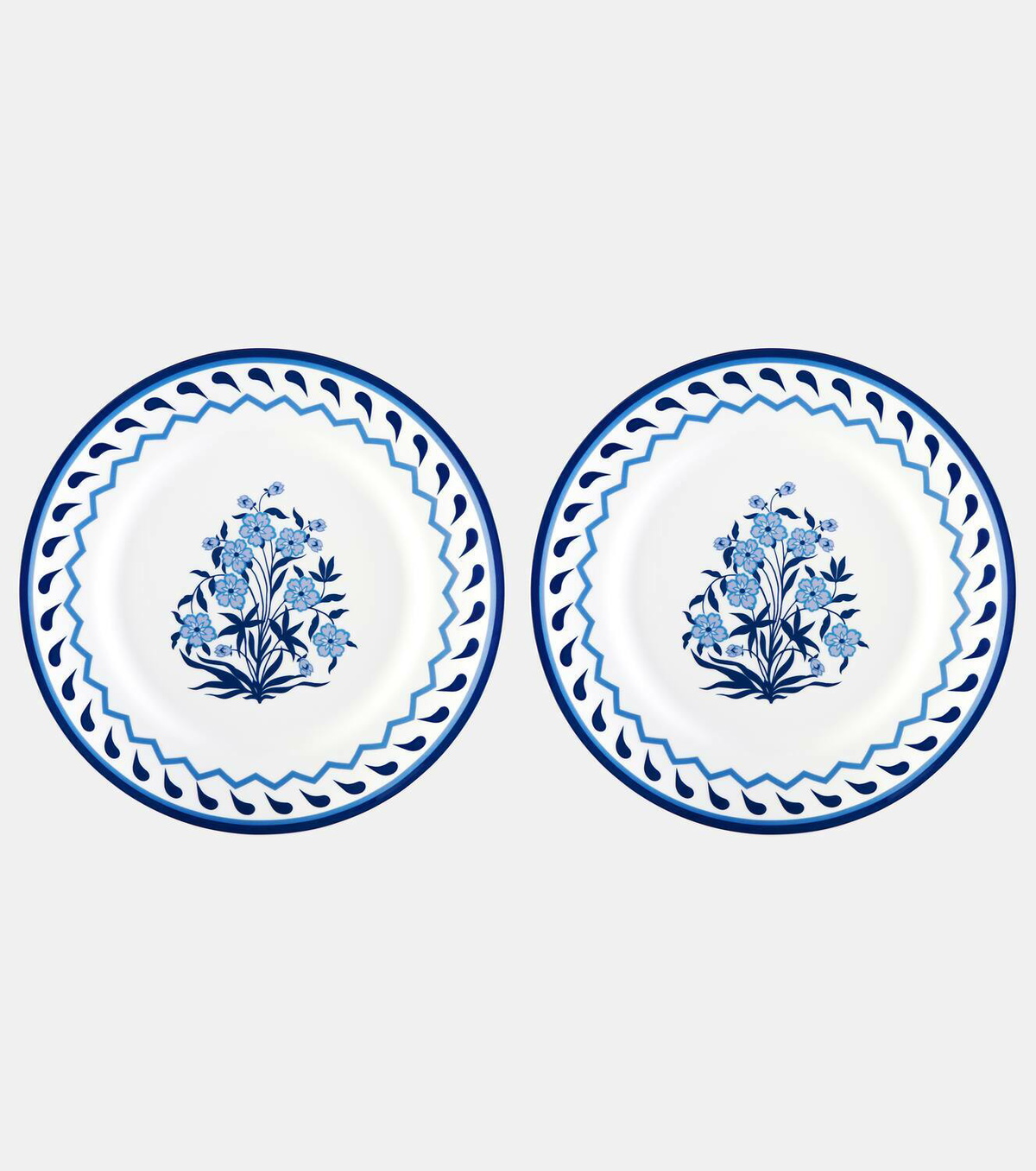 Aquazzura Casa Jaipur set of 2 dinner plates