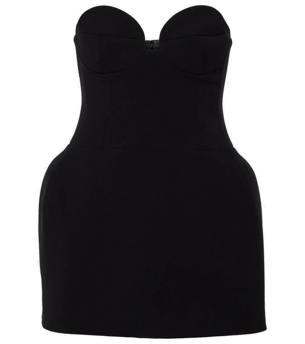 Magda Butrym Bustier wool-blend minidress Magda Butrym