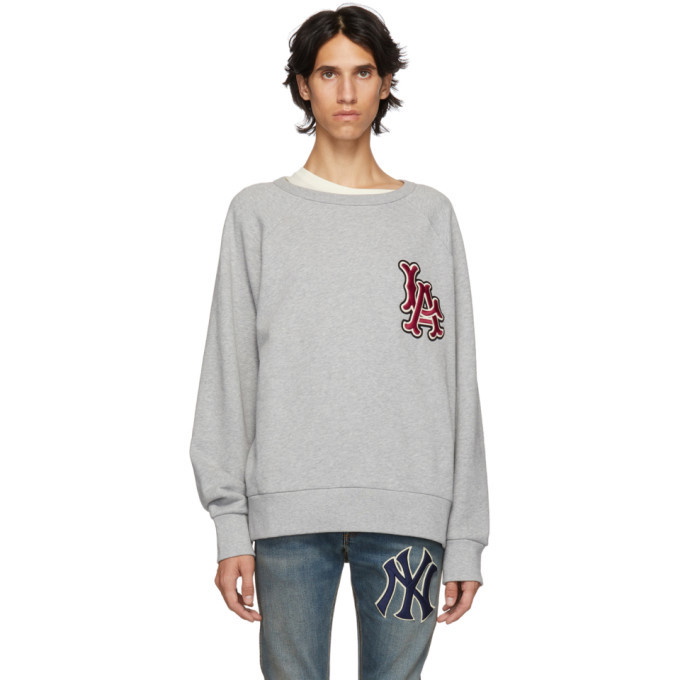 Gucci Grey Dodgers Sweatshirt