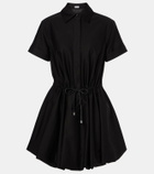 Loewe Balloon cotton and silk gabardine minidress
