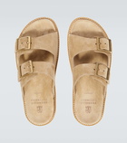 Brunello Cucinelli Urban suede sandals