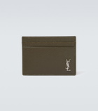 Saint Laurent - Tiny Cassandre leather cardholder