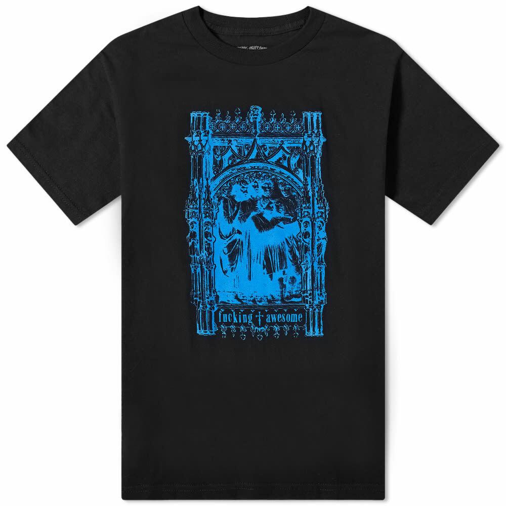 Fucking Awesome Men's Cathedral T-Shirt in Black Fucking Awesome