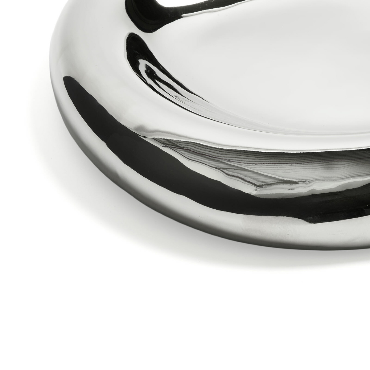 ferm LIVING Bellure Centrepiece - Ø35 in Silver 