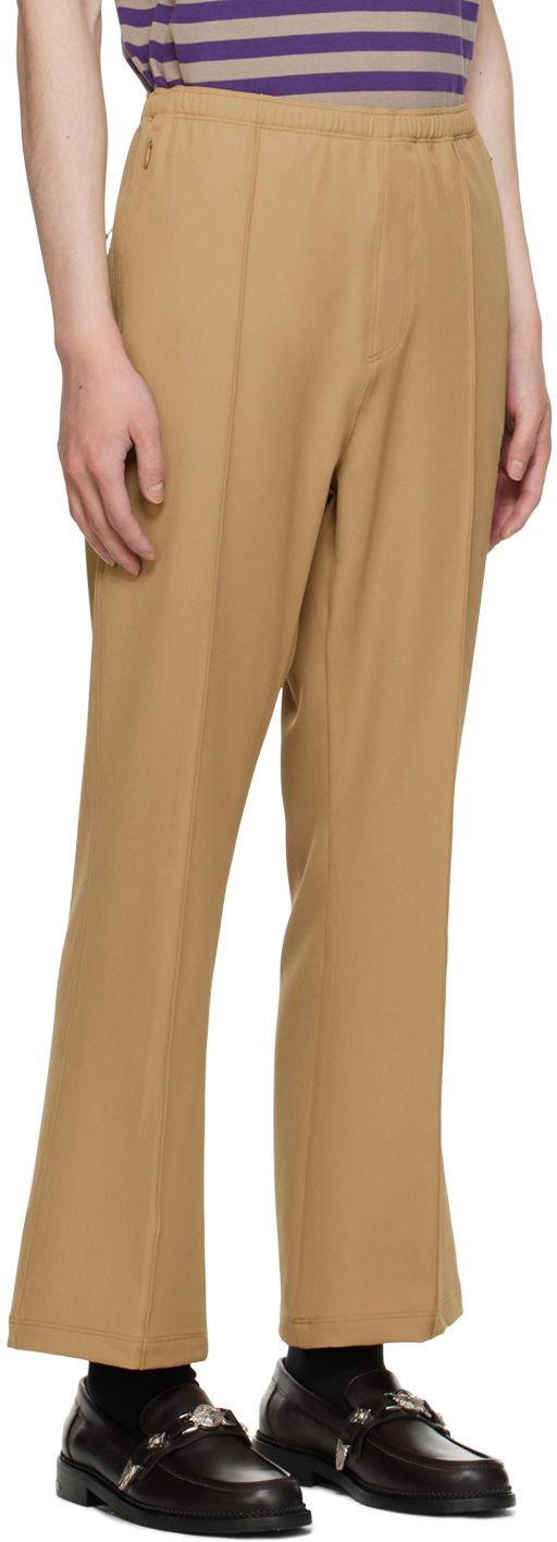 NEEDLES Khaki W.U Track Pants