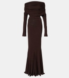 Entire Studios Bound off-shoulder gown