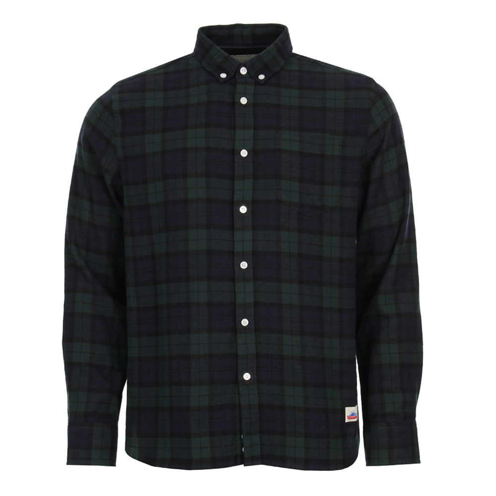 Shirt - Navy/Green