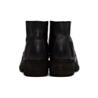 Guidi Black Lace-Up Boots