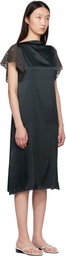 Baserange Blue Olin Midi Dress