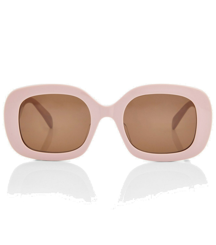 Photo: Celine Eyewear Triomphe 10 square sunglasses