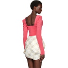 Vivienne Westwood Pink Bea Corset Cardigan