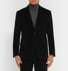Canali - Black Kei Slim-Fit Cotton-Blend Corduroy Suit Jacket - Black