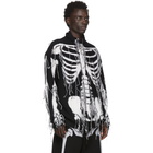 Loewe Black and White William De Morgan Skeleton Turtleneck