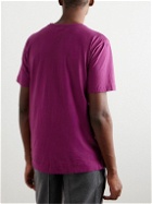 Massimo Alba - Panarea Cotton-Jersey T-Shirt - Purple