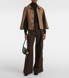 Burberry Cropped gabardine cape
