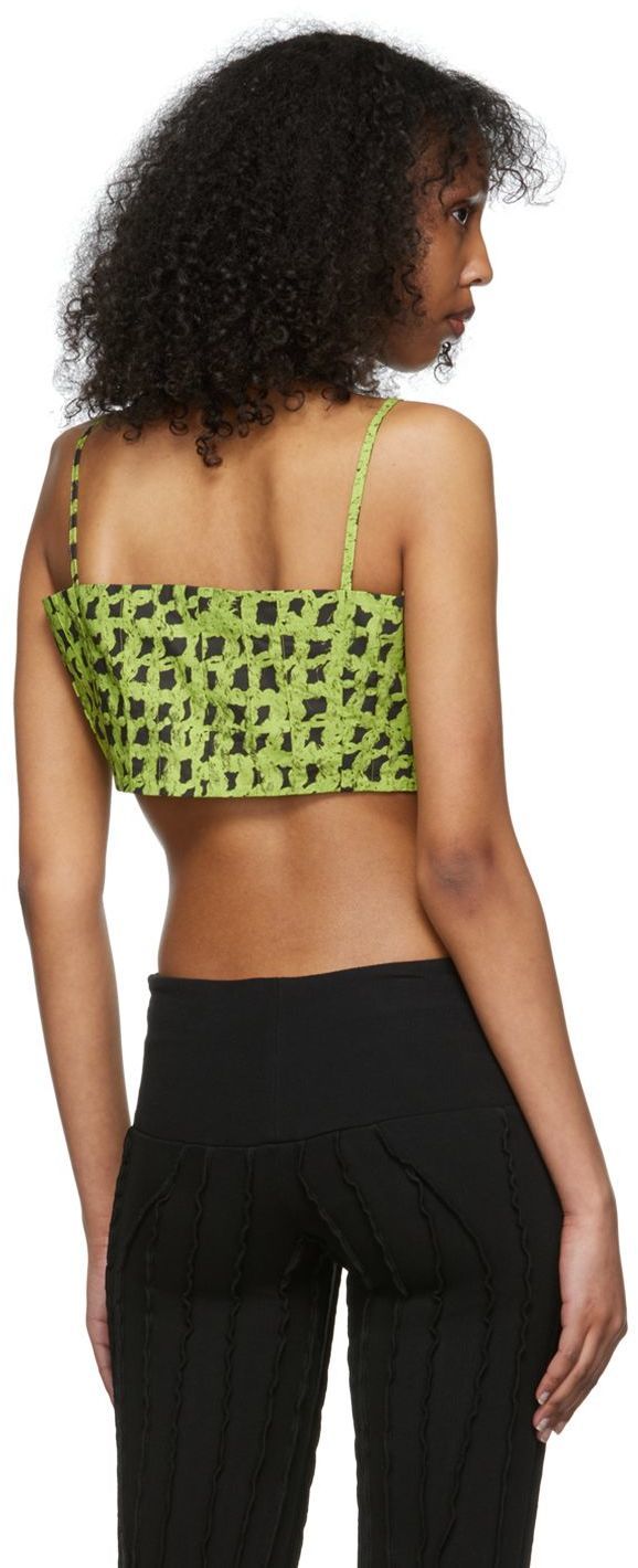 Helenamanzano Green Isleta Camisole