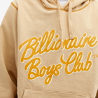 Billionaire Boys Club Men's Script Logo Hoodie in Tan