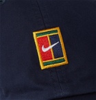 Nike Tennis - Court Heritage 86 Logo-Embroidered Cotton-Blend Twill Tennis Cap - Blue