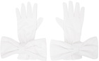 SHUSHU/TONG SSENSE Exclusive White Gloves