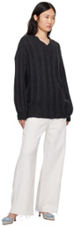 Interior Black 'The Drew' Sweater