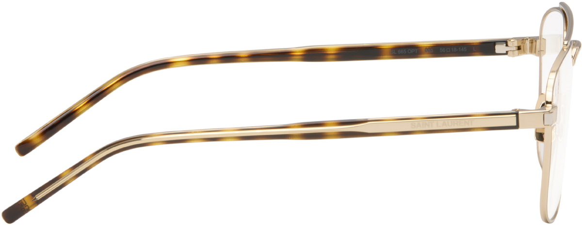 Saint Laurent Gold SL 665 Glasses