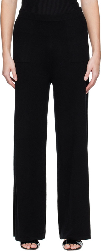Photo: Wolford Black Vented Lounge Pants
